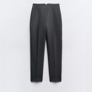 Zara high waisted trousers